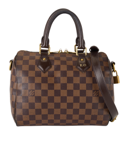 Speedy Bandouliere 25, Canvas, Damier Ebene, S/PL, 1*